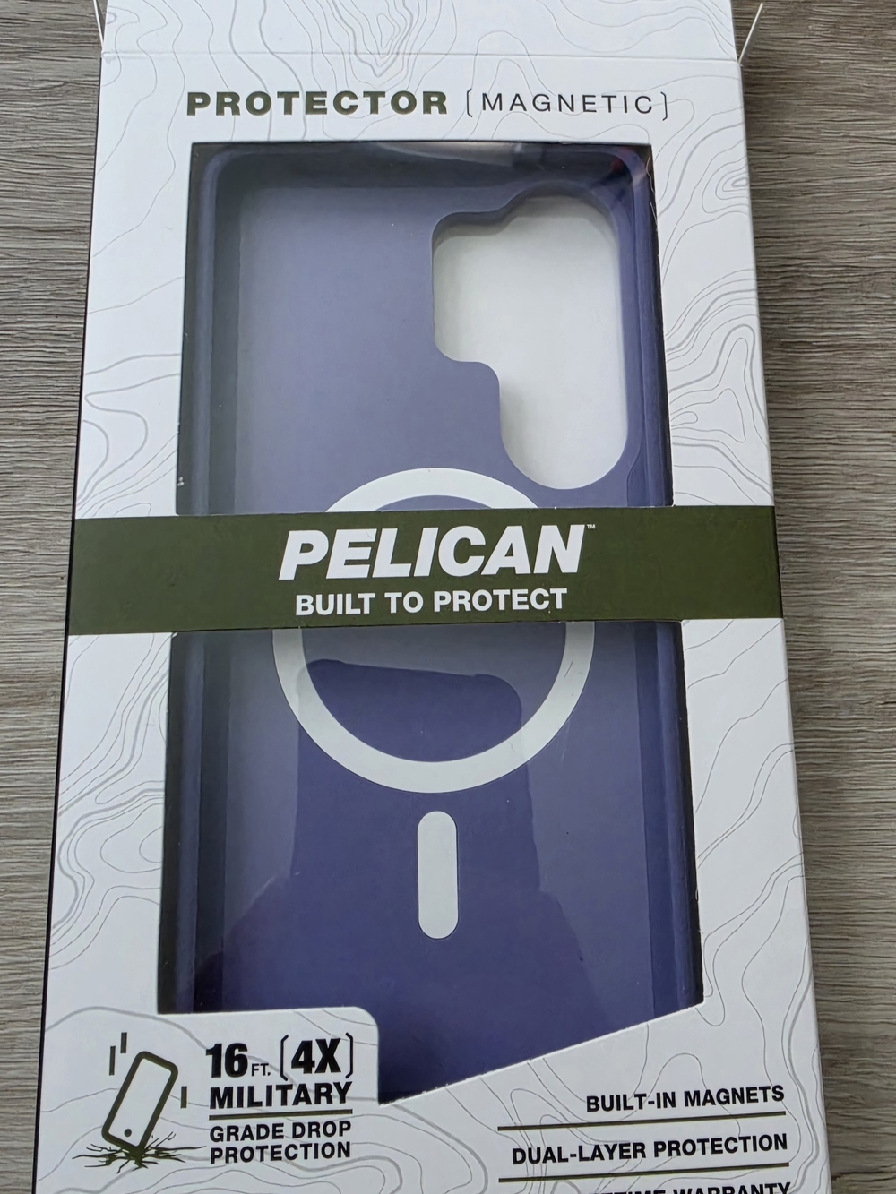 Pelican Magnetic Protector Phone Case in Purple